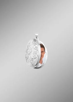 Hot BADER Elegantes Medaillon aus Silber 925/- fein