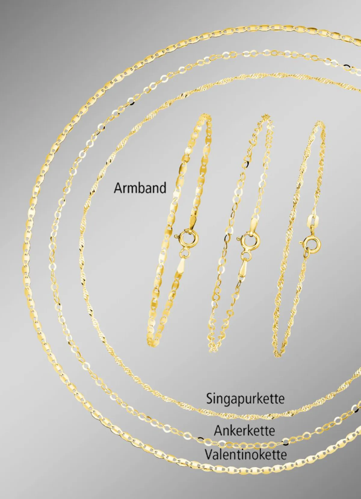 Discount BADER Elegantes 6-teiliges Schmuck-Set aus Silber