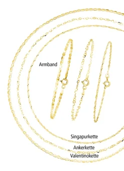 Discount BADER Elegantes 6-teiliges Schmuck-Set aus Silber