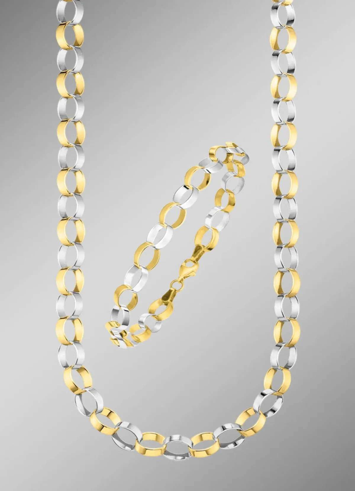 Clearance BADER Elegante und hochwertige Garnitur im Bicolor-Design