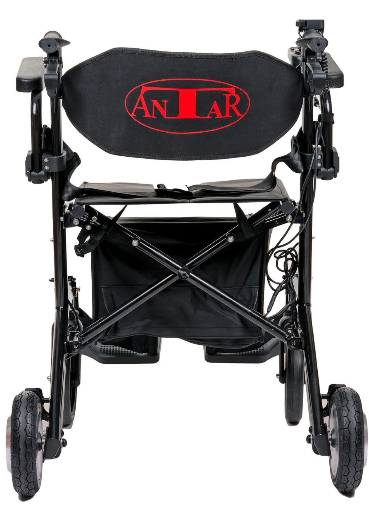 Best BADER Elektrischer Rollstuhl/Rollator 2-in-1 SCHWARZ