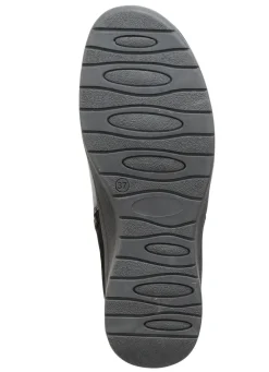 Discount ELENA EDEN , atmungsaktive Damen-Boots, Weite H, mit herausnehmbarem Fußbett SCHWARZ