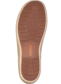 New ELENA EDEN , atmungsaktive Damen-Sneaker, Weite H, mit herausnehmbarem Fußbett TAUPE
