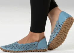 Discount ELENA EDEN Ballerina mit interessanter Prägung JEANS
