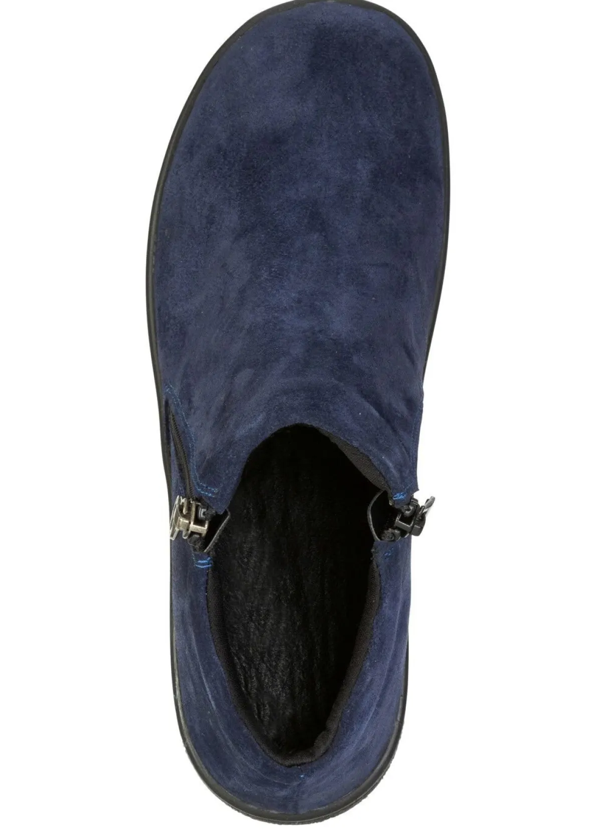 Clearance ELENA EDEN , bequeme Damen-Boots, Weite G, mit herausnehmbarem Fußbett MARINE