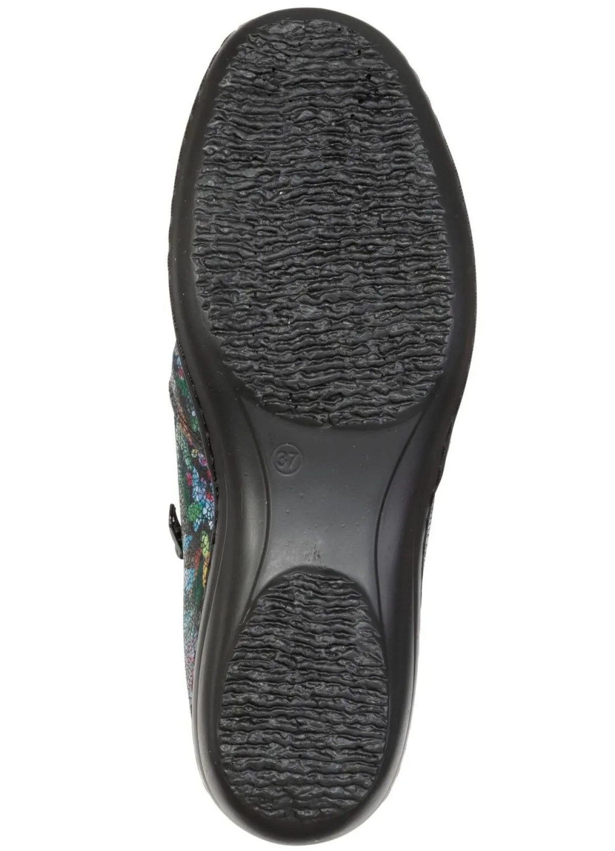Discount ELENA EDEN , bequeme Damen-Boots, Weite H, mit herausnehmbarem Fußbett SCHWARZ-BUNT
