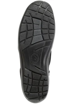 Hot ELENA EDEN , bequeme Damen-Boots, Weite H, mit herausnehmbarem Fußbett SCHWARZ