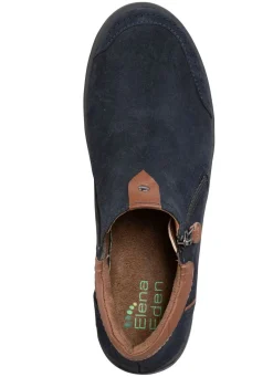 Sale ELENA EDEN , bequeme Damen-Boots, Weite H, mit herausnehmbarem Fußbett DUNKELBLAU