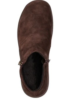 New ELENA EDEN , bequeme Damen-Boots, Weite G, mit herausnehmbarem Fußbett MOKKA