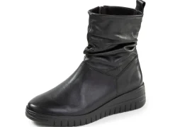 Best ELENA EDEN , bequeme Damen-Stiefeletten, Weite H, mit herausnehmbarem Fußbett SCHWARZ