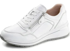 Clearance ELENA EDEN , bequeme Damen-Sneaker, Weite H, mit herausnehmbarem Fußbett WEISS