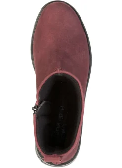 Clearance ELENA EDEN , bequeme Damen-Stiefeletten, Weite H, mit herausnehmbarem Fußbett BORDEAUX