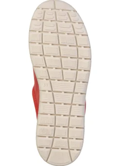 Sale ELENA EDEN , bequeme Damen-Schnürschuhe, Weite G, mit herausnehmbarem Fußbett ROT