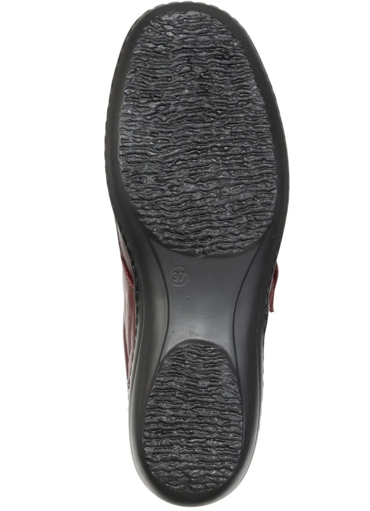 Sale ELENA EDEN , bequeme Damen-Slipper, WeiteH, mit herausnehmbarem Fußbett BURGUND