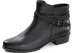 Clearance ELENA EDEN , bequeme Damen-Stiefeletten, Winterschuhe, Weite G, mit Reißverschluss SCHWARZ