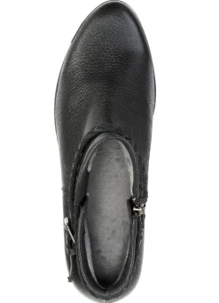Clearance ELENA EDEN , bequeme Damen-Stiefeletten, Winterschuhe, Weite G, mit Reißverschluss SCHWARZ