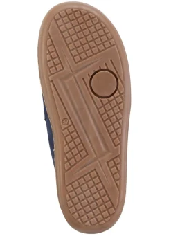 ELENA EDEN Clog aus Veloursleder BLAU
