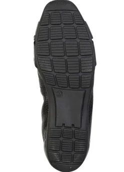 Online ELENA EDEN , elegante Damen-Ballerinas, Weite G, mit herausnehmbarem Fußbett SCHWARZ
