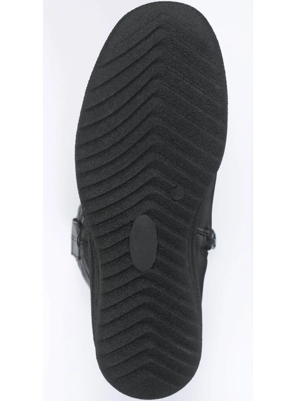 Hot ELENA EDEN , gefütterte Damen-Stiefel, Winterschuhe, Weite H, mit Lammfell SCHWARZ