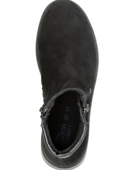 Discount ELENA EDEN , gefütterte Damen-Stiefeletten, Winterschuhe, Weite H, mit herausnehmbarem Fußbett SCHWARZ