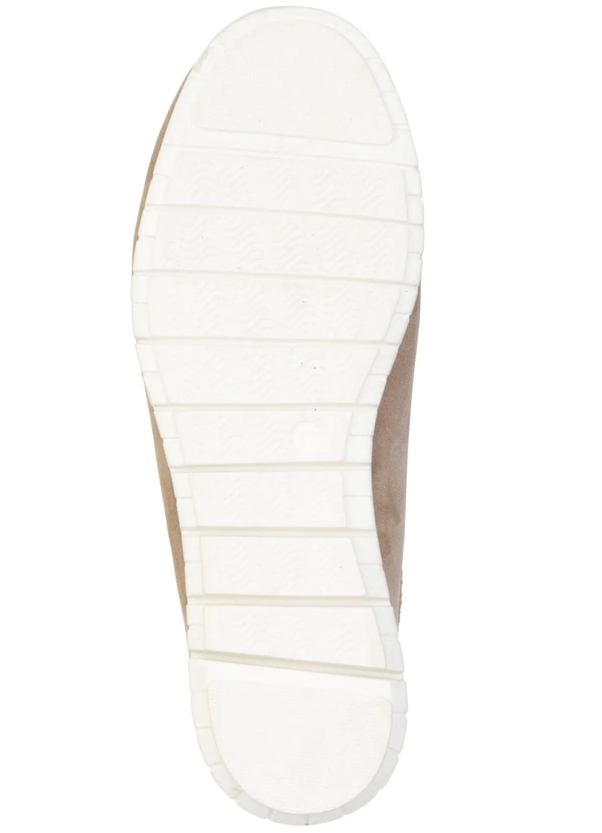 Hot ELENA EDEN , klassische Damen-Slipper, Weite H, mit herausnehmbarem Fußbett TAUPE
