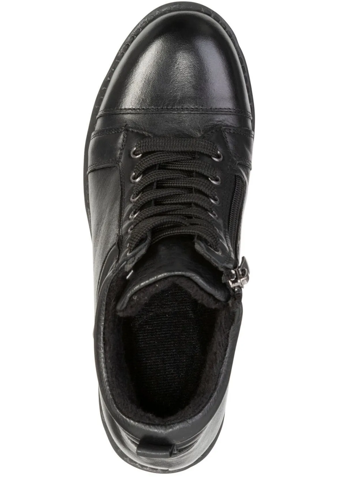 New ELENA EDEN , klassische Damen-Stiefeletten, WInterschuhe, mit herausnehmbarem Fußbett SCHWARZ