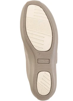Online ELENA EDEN Klettschuh aus schimmerndem Nappaleder BEIGE