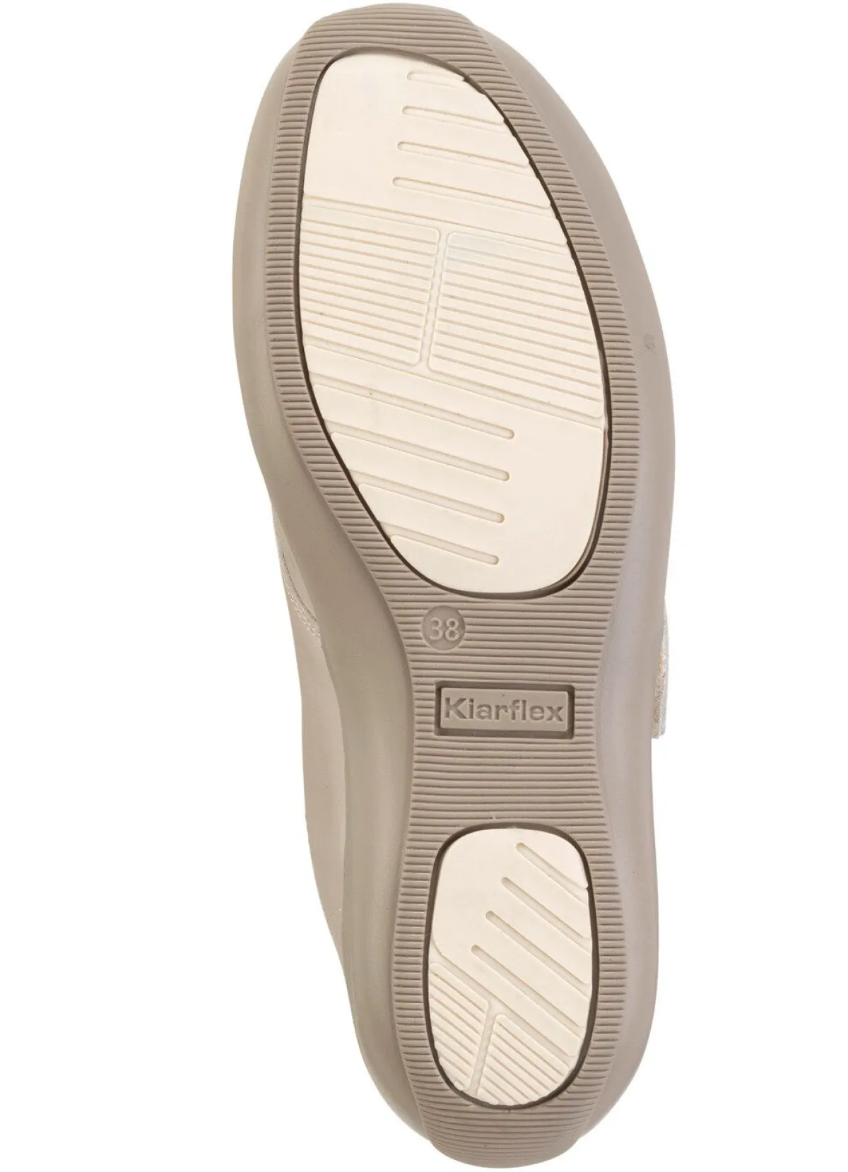 Online ELENA EDEN Klettschuh aus schimmerndem Nappaleder BEIGE