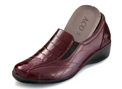 Outlet ELENA EDEN , komfortable Damen-Slipper, mit herausnehmbarem Fußbett BORDEAUX
