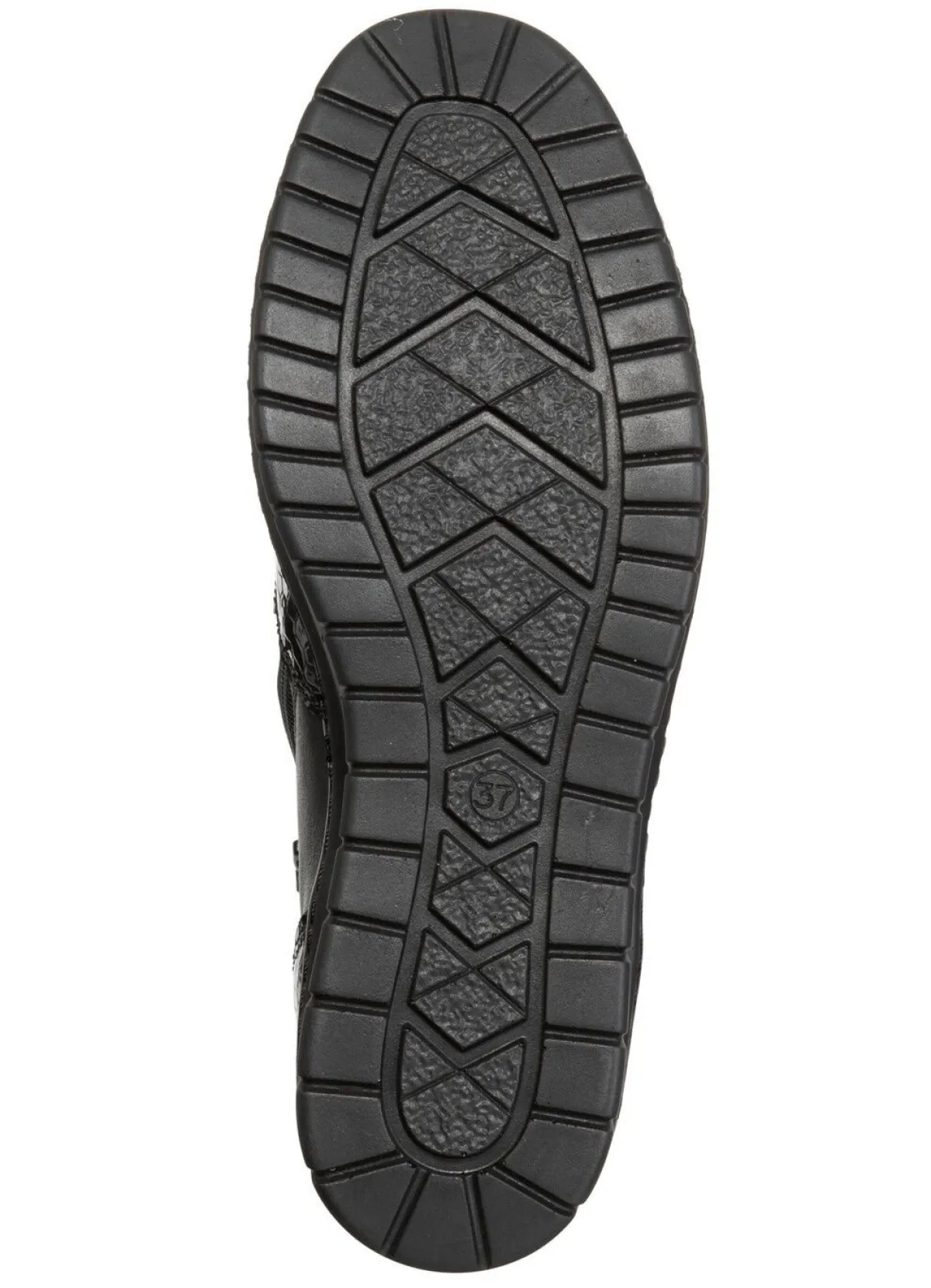 Outlet ELENA EDEN , komfortable Damen-Boots, Weite H, mit herausnehmbarem Fußbett SCHWARZ