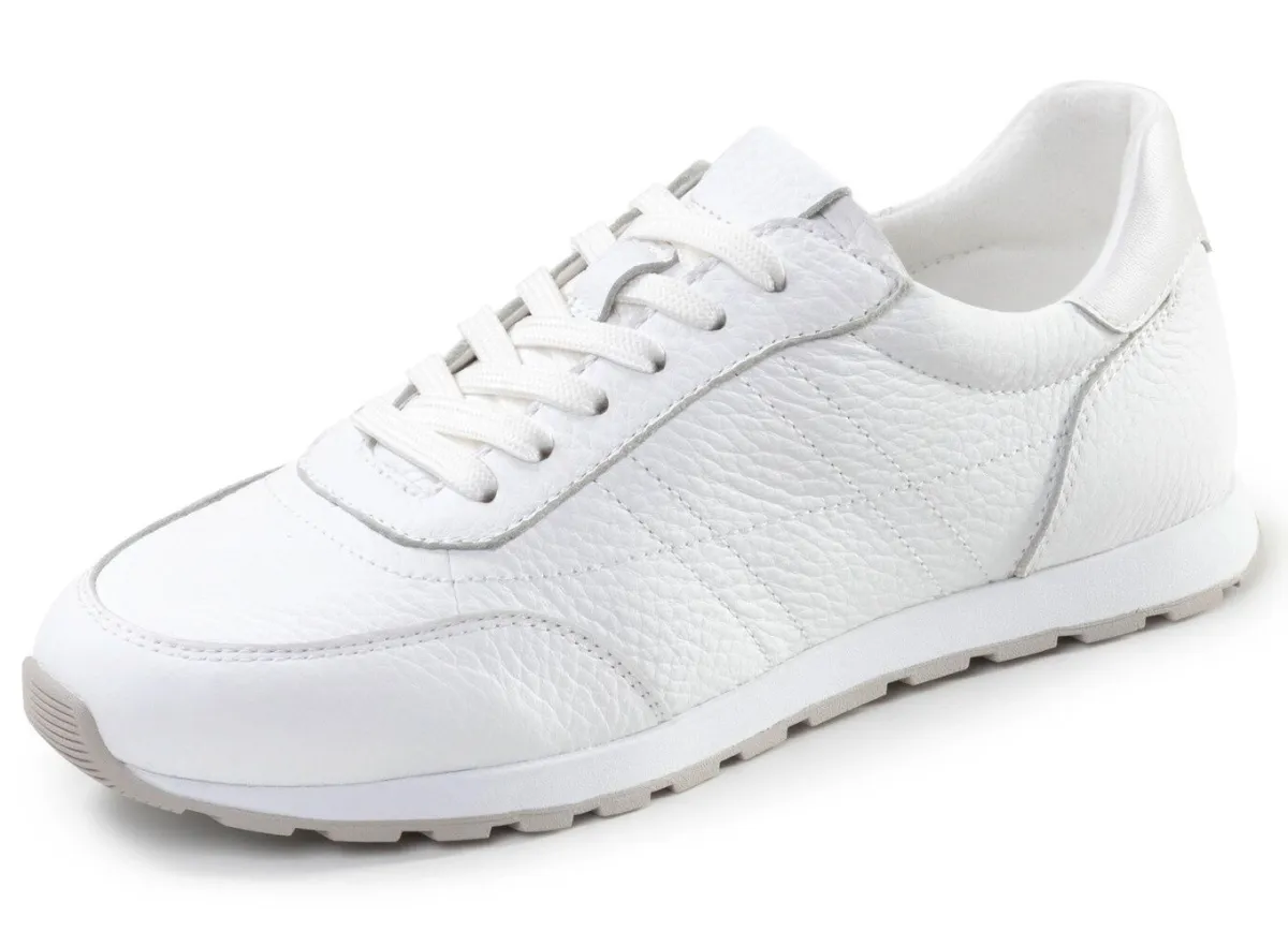 Sale BADER ELENA EDEN, komfortable Damen-Sneaker, Weite G, mit herausnehmbarem Fußbett WEISS