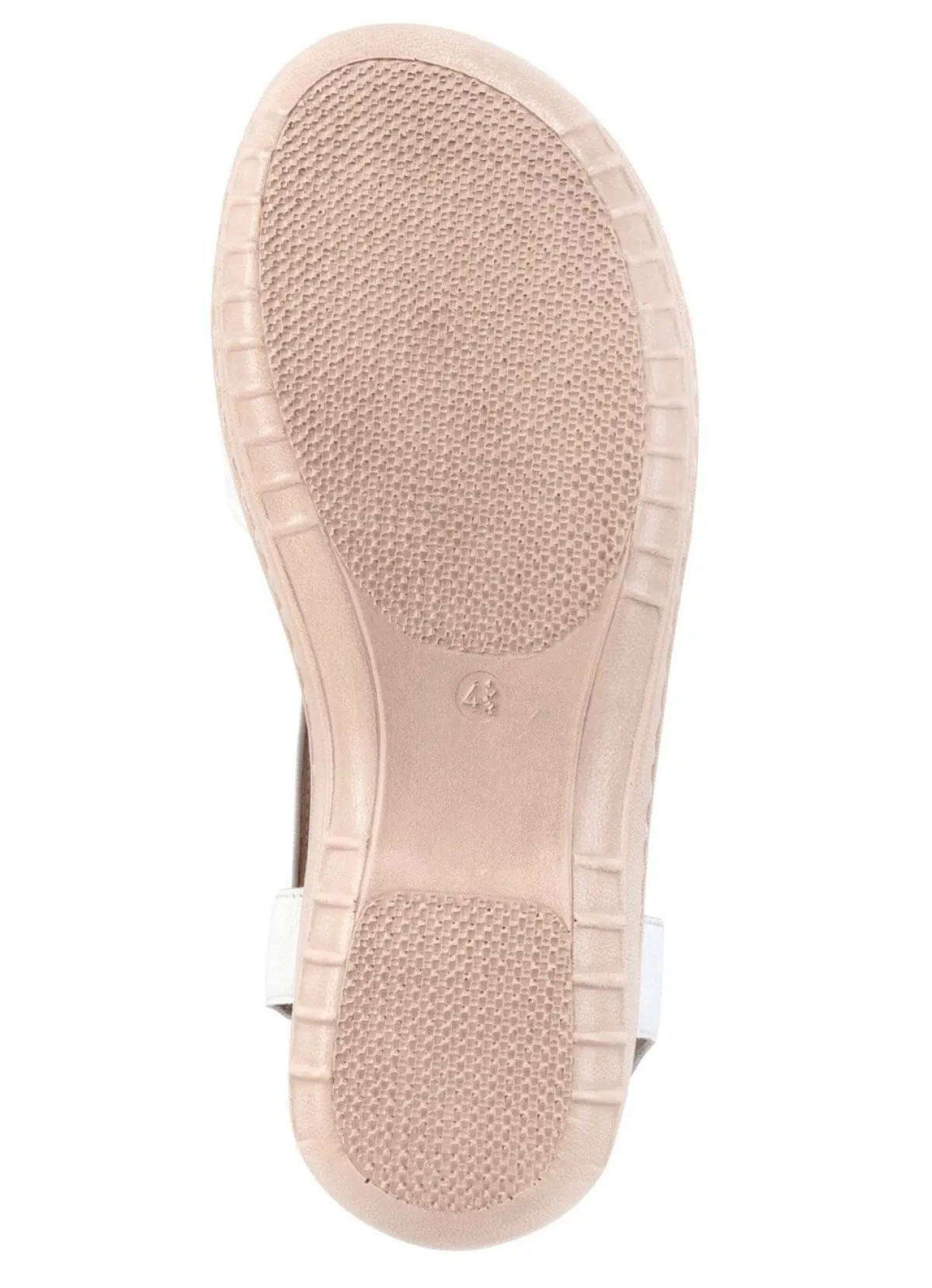 ELENA EDEN , leichte Damen-Sandalen, Weite H, mit Elastik-Bandage WEISS