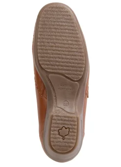 Discount ELENA EDEN Mokassin-Trotteur mit luftigen Durchbrüchen COGNAC