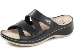 Online ELENA EDEN Pantolette aus Nappaleder SCHWARZ