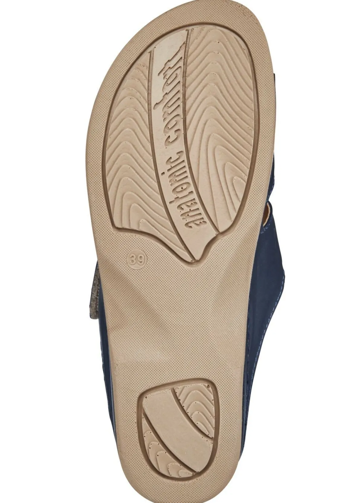 Best ELENA EDEN Pantolette mit Kontrast-Einsätzen MARINE
