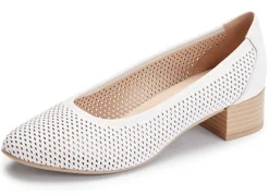 Sale BADER ELENA EDEN Pumps mit luftiger Perforation WEISS