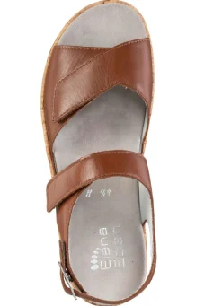 New ELENA EDEN Sandale aus Nappaleder COGNAC