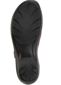 Outlet ELENA EDEN Sandale aus teilweise schimmerndem Nappaleder BRONZE
