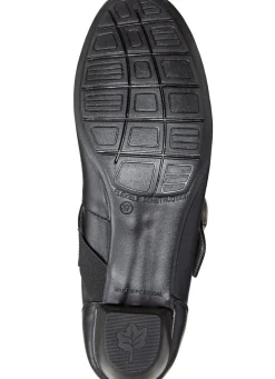 Sale ELENA EDEN , schicke Damen-Pumps, Weite G, mit herausnehmbarem Fußbett SCHWARZ