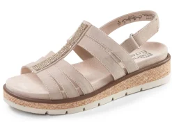 Clearance ELENA EDEN , schicke Damen-alen, Weite G, mit herausnehmbarem Fußbett SAND
