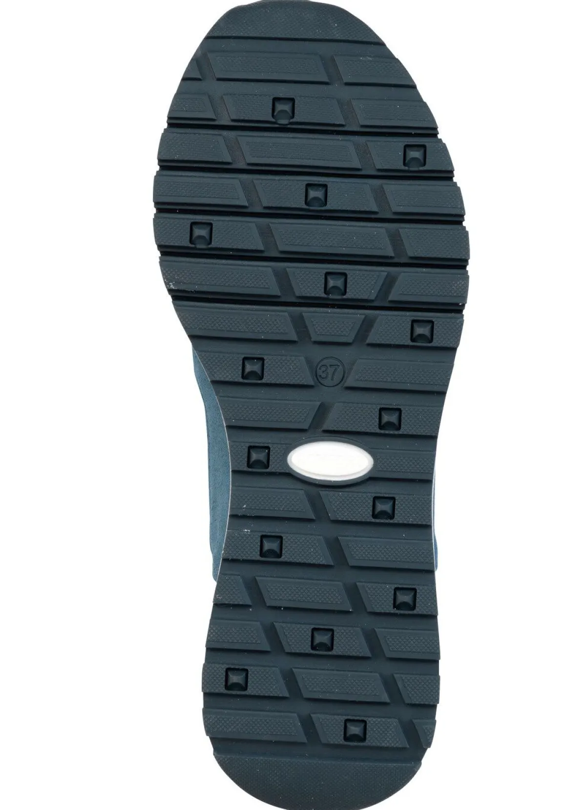 Clearance ELENA EDEN , schicke Damen-Sneaker, Weite G, mit herausnehmbarem Fußbett JEANS-BUNT