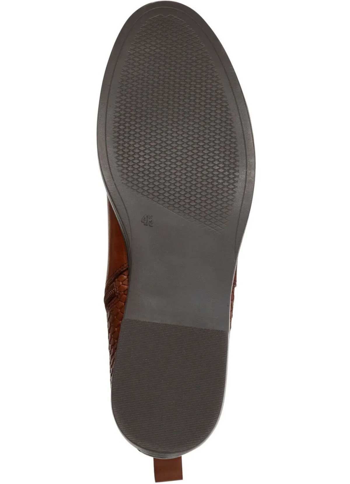 Best ELENA EDEN , schicke Damen-Stiefeletten, Winterschuhe, Weite G, mit Reißverschluss COGNAC