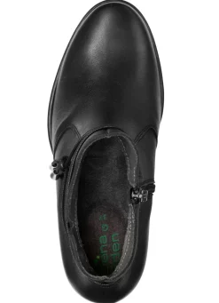 Sale ELENA EDEN , schicke Damen-Stiefeletten, Weite G, mit herausnehmbarem Fußbett SCHWARZ