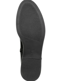 New ELENA EDEN , schicke Damen-Stiefeletten, Winterschuhe, Weite G, mit Reißverschluss SCHWARZ