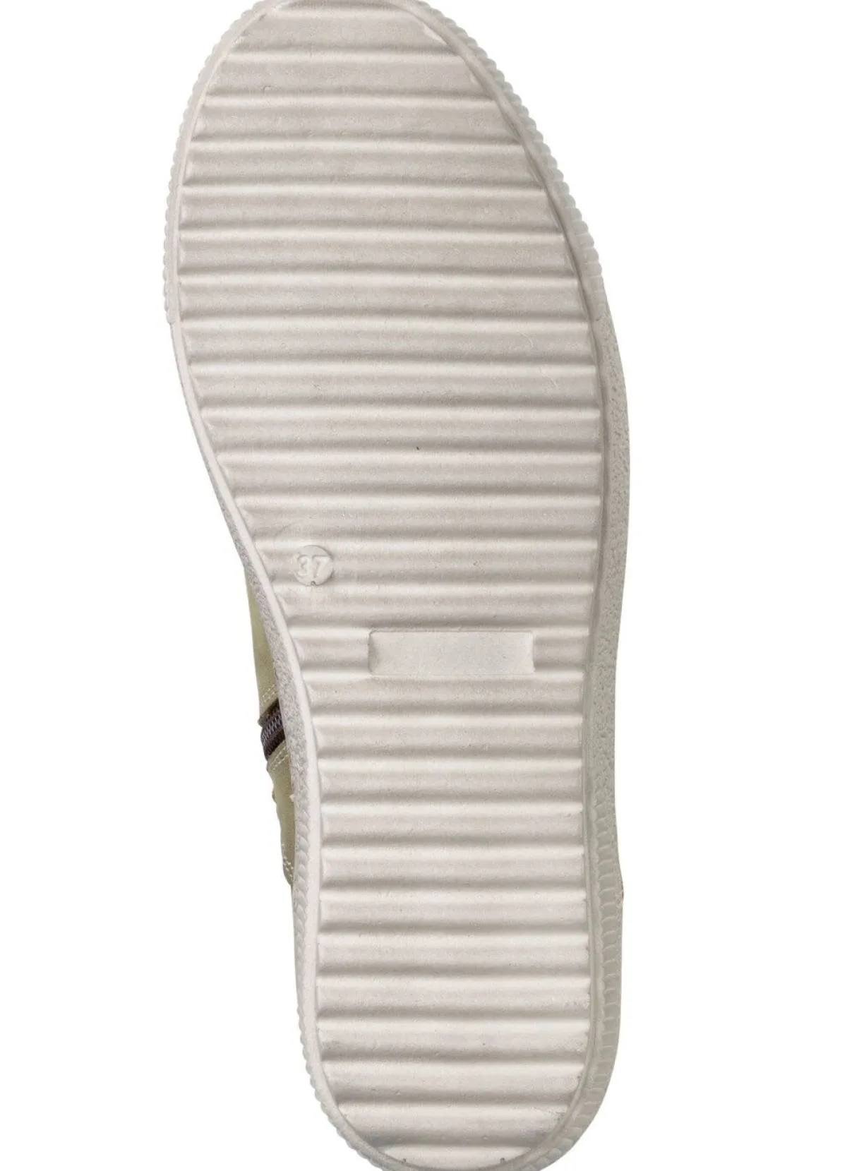 Discount ELENA EDEN Schnür-Bootie aus Nubukleder, mit Leder-Applikation PISTAZIE