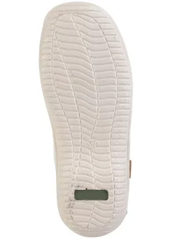 Clearance ELENA EDEN Schnürschuh aus Nappaleder mit Knitter-Struktur WEISS
