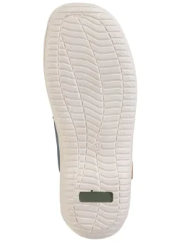 Outlet ELENA EDEN Schnürschuh aus Nappaleder mit Knitter-Struktur JEANS