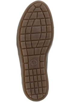 Discount ELENA EDEN Schnür-Sneaker aus genarbtem Nappaleder SCHWARZ-SILBER