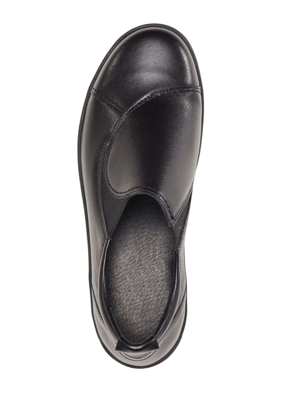 Sale ELENA EDEN Slipper aus Nubukleder SCHWARZ