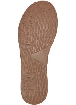 Outlet ELENA EDEN Slipper aus Rind-Nappaleder COGNAC